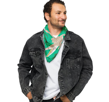 Alligators (Green) doggie bandana