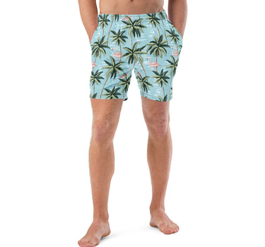 Palms & Flamingos - Surf Edition - 7" Swim Trunks