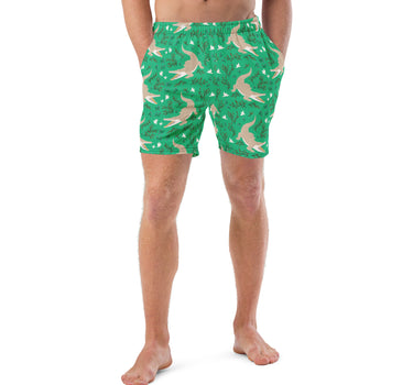 Alligators Green - Surf Edition - 7" Swim Trunks