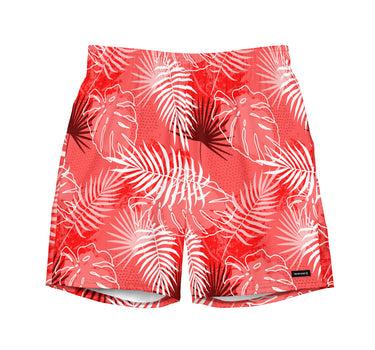 Red Leaves - Surf Edition - 7" Swim Trunks