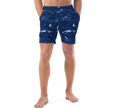 Sharks in the deep - Surf Edition - 7" Swim Trunks