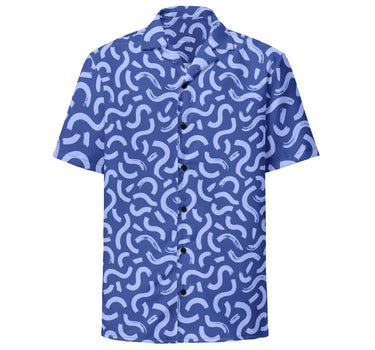 Out of Whack (Blue) - Button Shirt