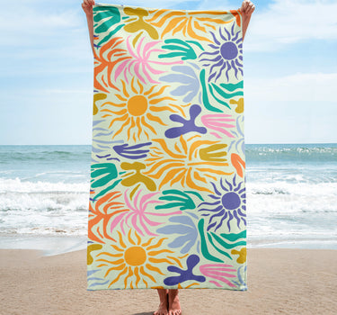 Desert Party Beach Towel