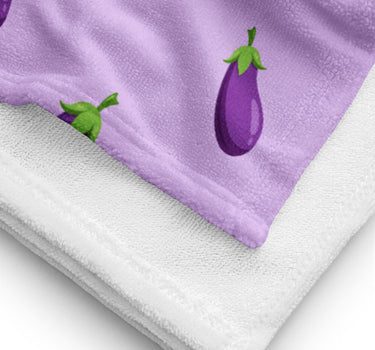 Eggplants Beach Towel