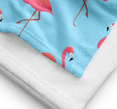 Flamingos Beach Towel