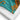 Tigers (Teal) Beach Towel